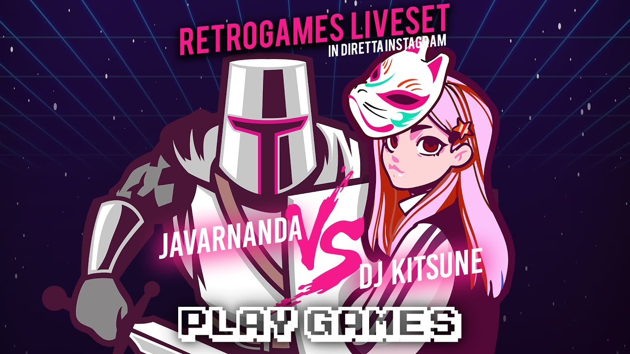 Javarnanda VS Dj Kitsune - Retrogames Liveset -  (from WildAtEarth IG Live)
