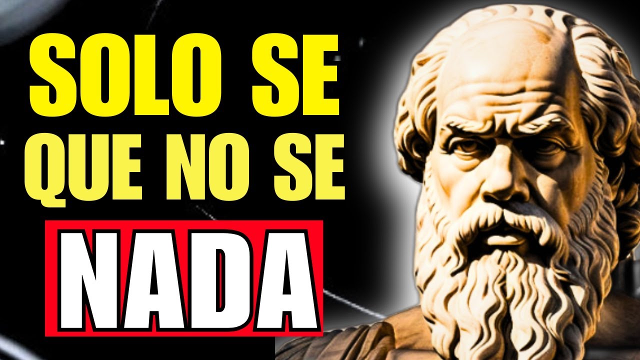 Sólo Sé Que no Sé Nada: El significado Del No Saber de Sócrates - YouTube