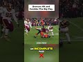 Bo Nix tries to get rid of the ball..  #footballshorts #nfl #broncos #shorts #pass