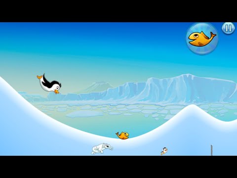 Racing Penguin: Slide and Fly! 🐧🥏😂 All Levels Gameplay iOS -