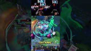 ALL IN ON Satanic #shorts #dota2 #gorgc #ewc