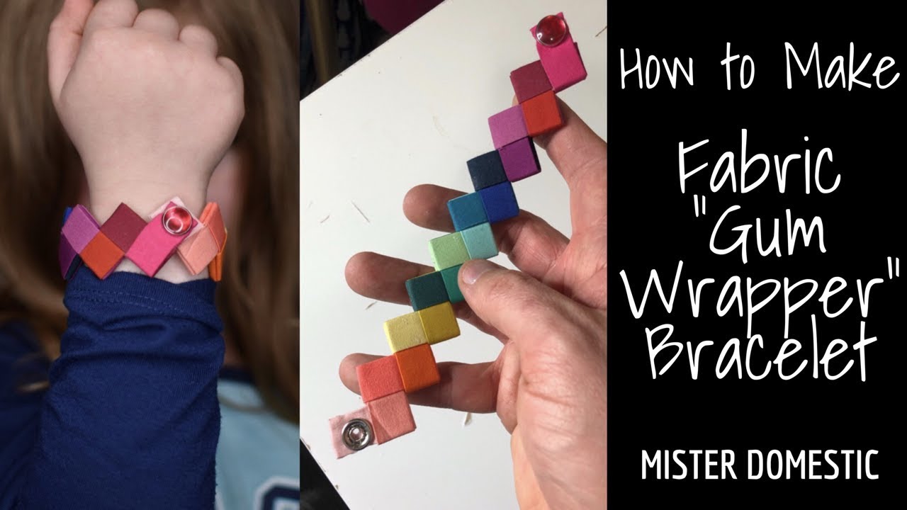 Craft Box : Candy Wrapper Bracelets – Home Sweet Mama Mia