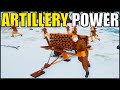 Destructive Power of ARTILLERY! - Total Tank Simulator