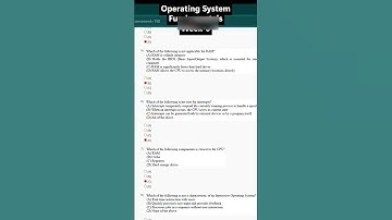 NPTEL Operating System Fundamentals Week 1 Assignment Answers | July–Dec 2025 | NOC25‑CS141