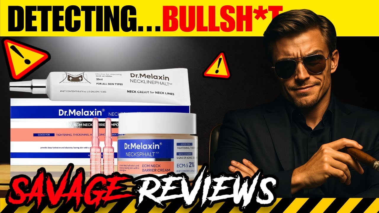 Dr.Melaxin Review: 3-Minute Neck Wrinkle Fix Real? (2025)