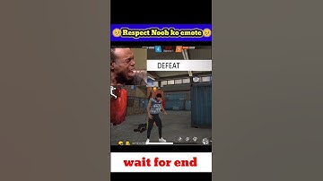 Respect Noob ko emote 😳 -PARA SAMSUNG A3,A5,A6,A7,J2,J5,J7,S5,S6,S7,S9,A10,A20,A30,A50,A70, #shorts