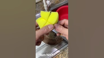 Mẹo vặt rửa ly, bình nước dài không chạm đáy được #meo hay #Tam NHT #Shorts #Good tips #tips