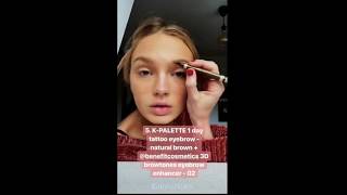 Romee Strijd MakeUp Routine