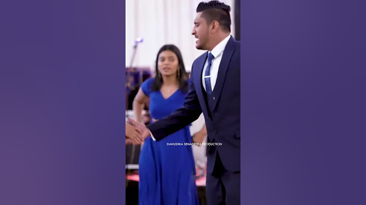 "ආදරේට ඕන දෙයක් කරන්න හැකිලු..." | Dewni & Thimuthu | Wedding Day (Danushka Senadeera Production)