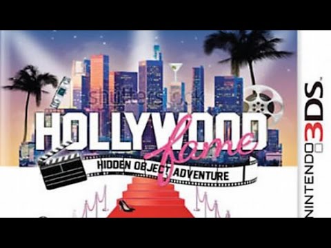 Hollywood Fame Hidden Object Adventure Gameplay (Nintendo 3DS) [60 FPS] [1080p]