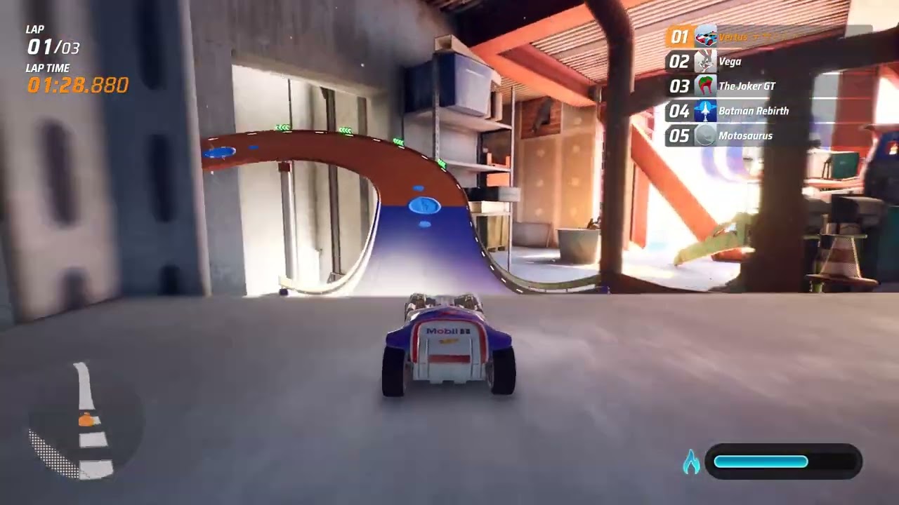 Hot Wheels Unleashed Twin Mill Race gameplay
