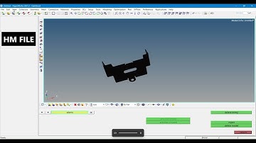 Hypermesh basic,midsurface extraction