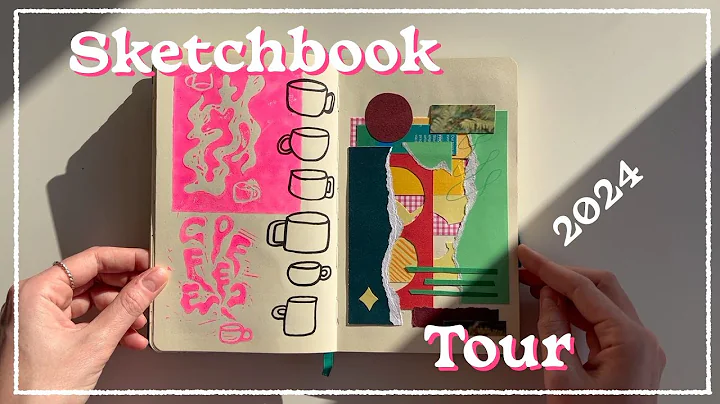 Sketchbook tour 2024 ~ silent flip through