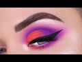 Morphe x Jaclyn Hill Volume 2 Palette | Purple + Orange Eyeshadow Tutorial