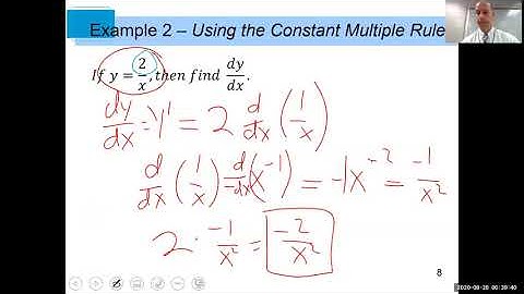 2.2 Basic Differentiation Rules and Rates of Change