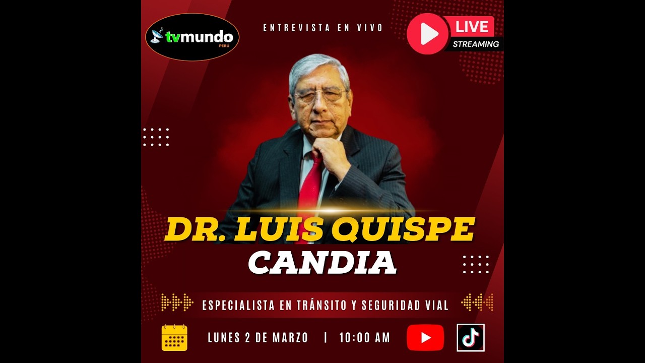 DR. LUIS QUISPE CANDIA - / EN VIVO / PROGRAMA: 