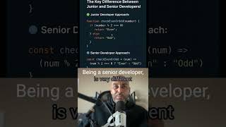 Senior JS Developer vs Junior JS Developer
