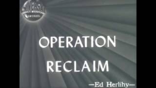 16mm 1946 Newsreel "Operation Reclaim"- Post- World War 2 housekeeping in Nova Scotia, Canada