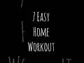 7 easy home exercise #everydayfitness #exercise #viral #shorts