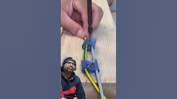 Electrician Tricks That Make Work Look Easy! ⚡🔧 #Shorts