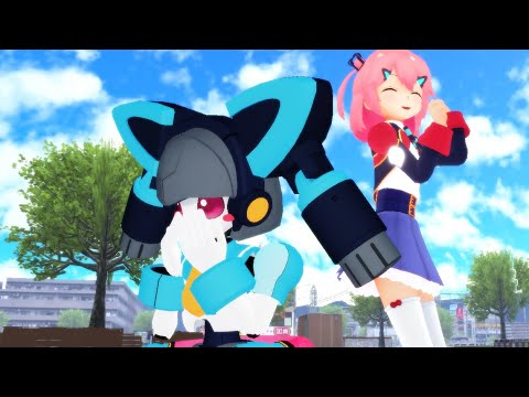 【MMDメダロット】あいまいなまいにち(Ambiguous day)【シラカベミオとラピスの場合】
