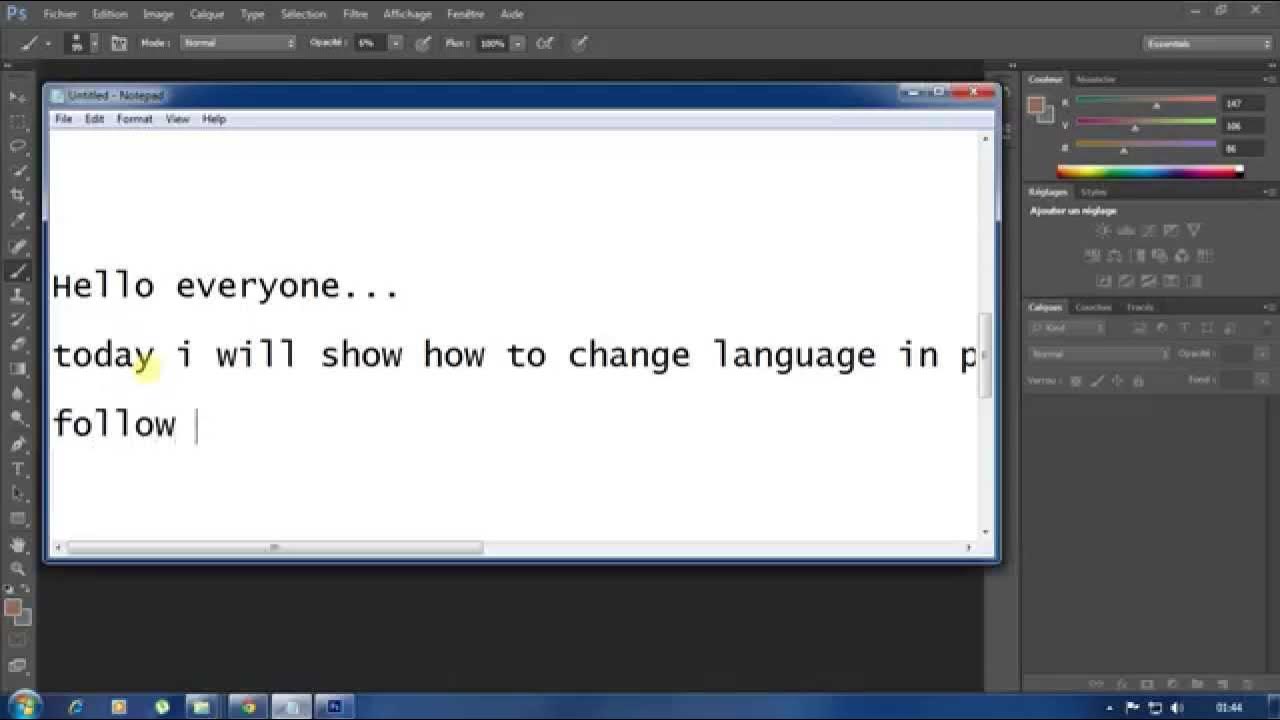 Change language to russian. How to change the languages in photoshop. how to change adobe photoshop language. change language to english counter strike. how to change language in indesign.