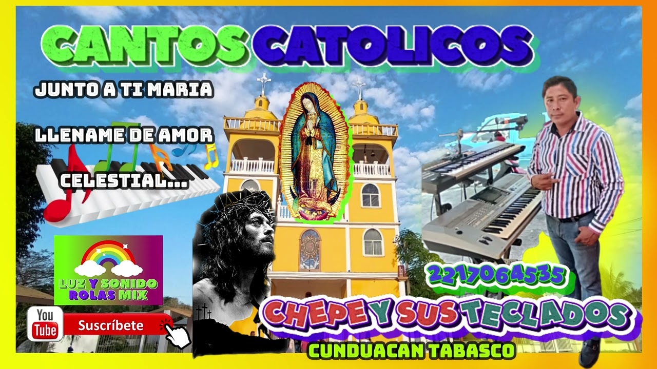 cantos catolicos junto a ti Maria popurri catolico 2023
