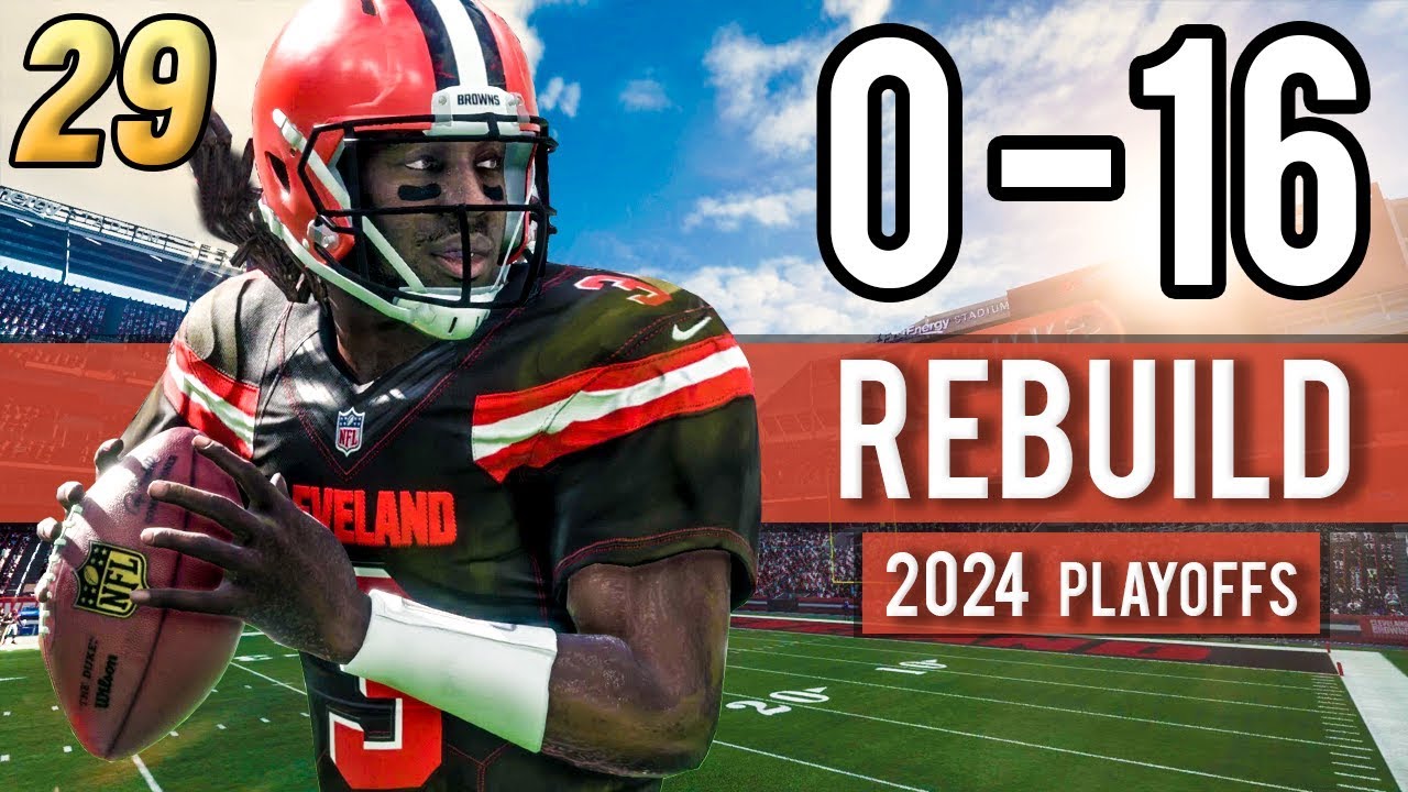 RIVALS MEET IN THE PLAYOFFS! (2024 Season) - Madden 18 Browns 0-16 Rebuild | Ep.29 - YouTube