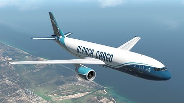 iniBuilds Airbus A300 flown by Real Boeing 737 Captain | Jacksonville - Miami - Cancun | X-Plane 11