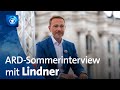 ARD-Sommerinterview mit Christian Lindner, FDP