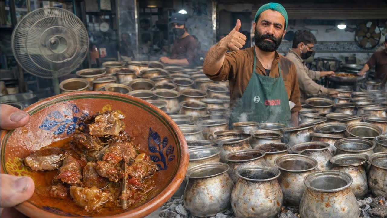 Authentic Afghani Chinaki Mutton | 3 Hours Slow Charcoal Cooked Lamb ...