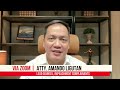 Exclusive interview ng Bombo Radyo Philippines kay Atty. Amando Ligutan