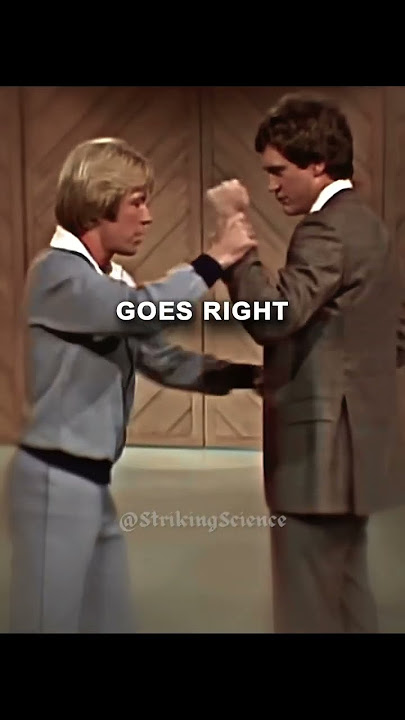 Chuck Norris Shows His Self Defense Tactics