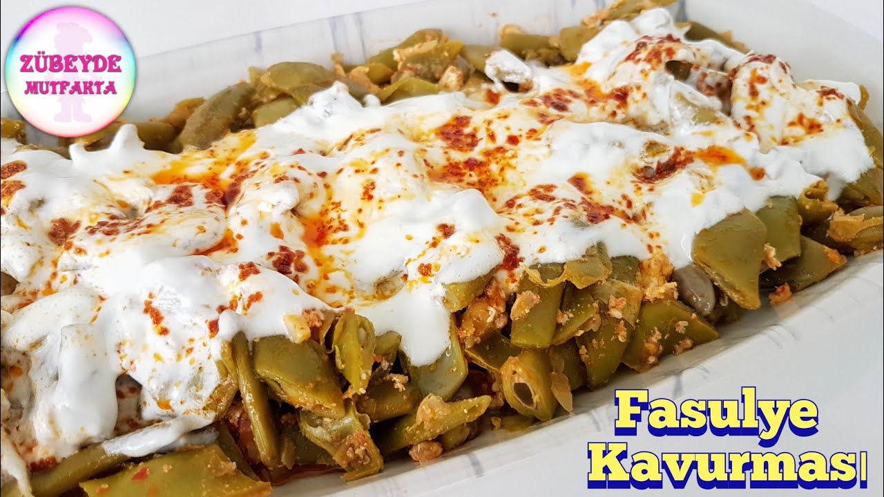 FASULYE KAVURMASI / Yemek Tarifleri