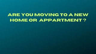 Do This Before Moving Into Your New Home Or Apartment. Tv.