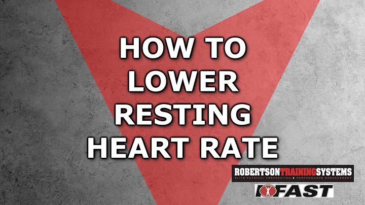 How to Lower Resting Heart Rate
