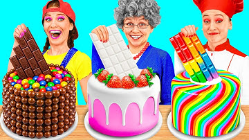 Me vs Grandma Cooking Challenge | Kitchen Hacks and Tricks by 4Teen Challenge