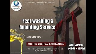 Feet Washing & Anointing Service