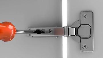 Salice Series100 Hinge Height Adjustment by Cam