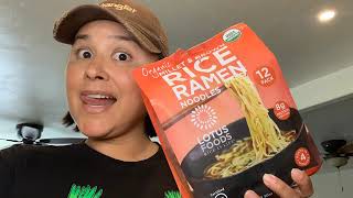 Spicy Rice Noodle Gluten Free Recipe •