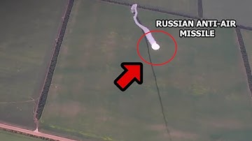 🔴 Ukrainian Drone Records Itself Being Shot Down By Russian Anti-Air Missile Over Pologi