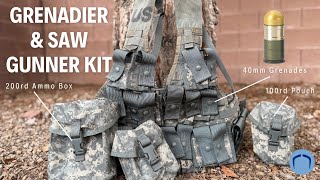 Grenadier & SAW Gunner kits - How to setup a Fighting Load Carrier (Surplus Army FLC kits)