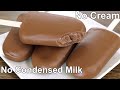 No Cream & Condensed milk Chocolaty Choco bar Ice-Cream Recipe | Easy Homemade Chocolate Ice cream