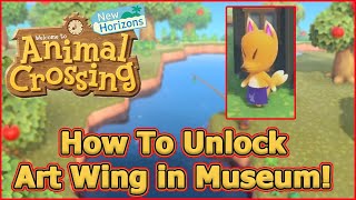Unlock The Art Wing At The Museum! - Redd The Fox - Animal Crossing: New Horizons Tips & Tricks