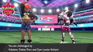 Pokémon Shield - Pokémon Trainer Piers & Gym Leader Raihan (Galarian Star Tournament)