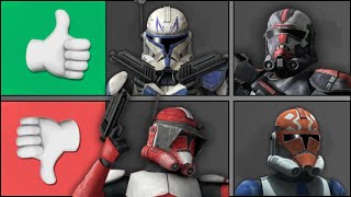 Every Clone Trooper Armor Ranked | Tier List