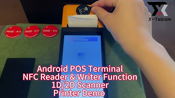 Introducing the All-in-One X-Telcom Android NFC POS Terminal! 🚀