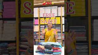 Free gift #saree #topshopping #besentroad #my3shoppingmall #sareefashion #vijayawada