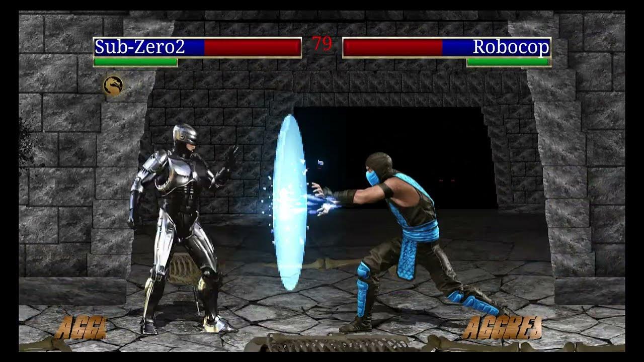 Mortal Kombat Trilogy Remaster, Mugen, Robocop Update 2 YouTube