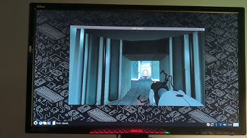 Portal on Raspberry Pi 500+ (box64 steam)